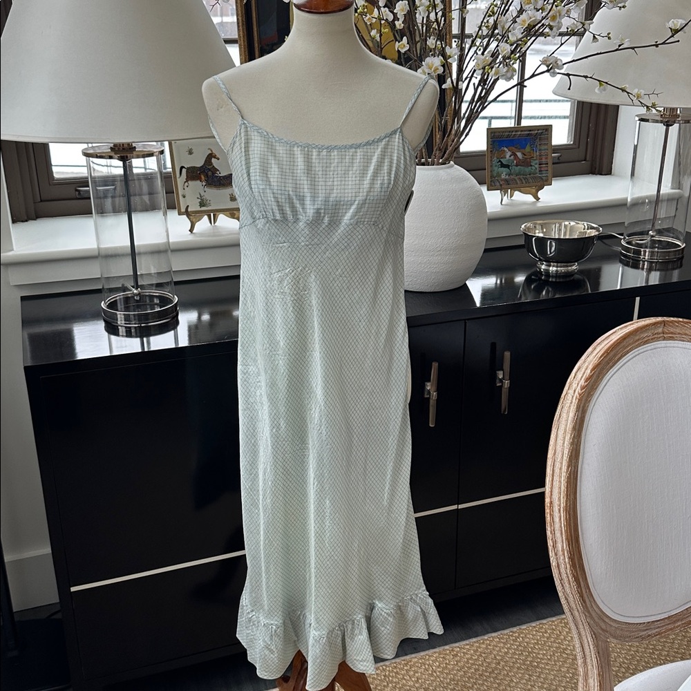 Dosa Mint Green Slip Dress S 💅